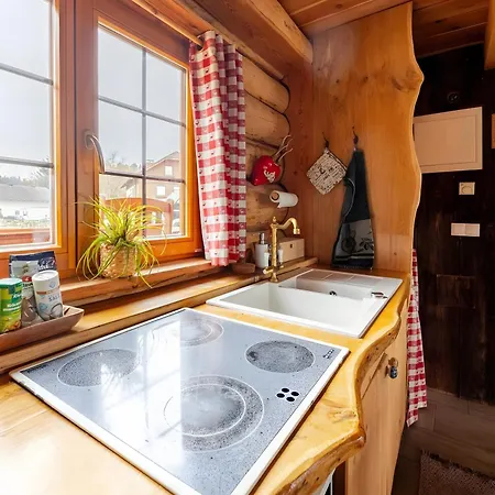 Naturstammhaus Almhuette Vakantiehuis